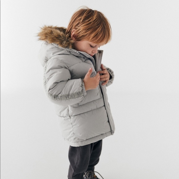 zara kids puffer